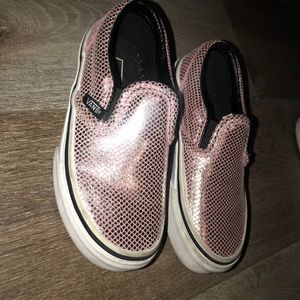 Kids Girls vans size 11.5